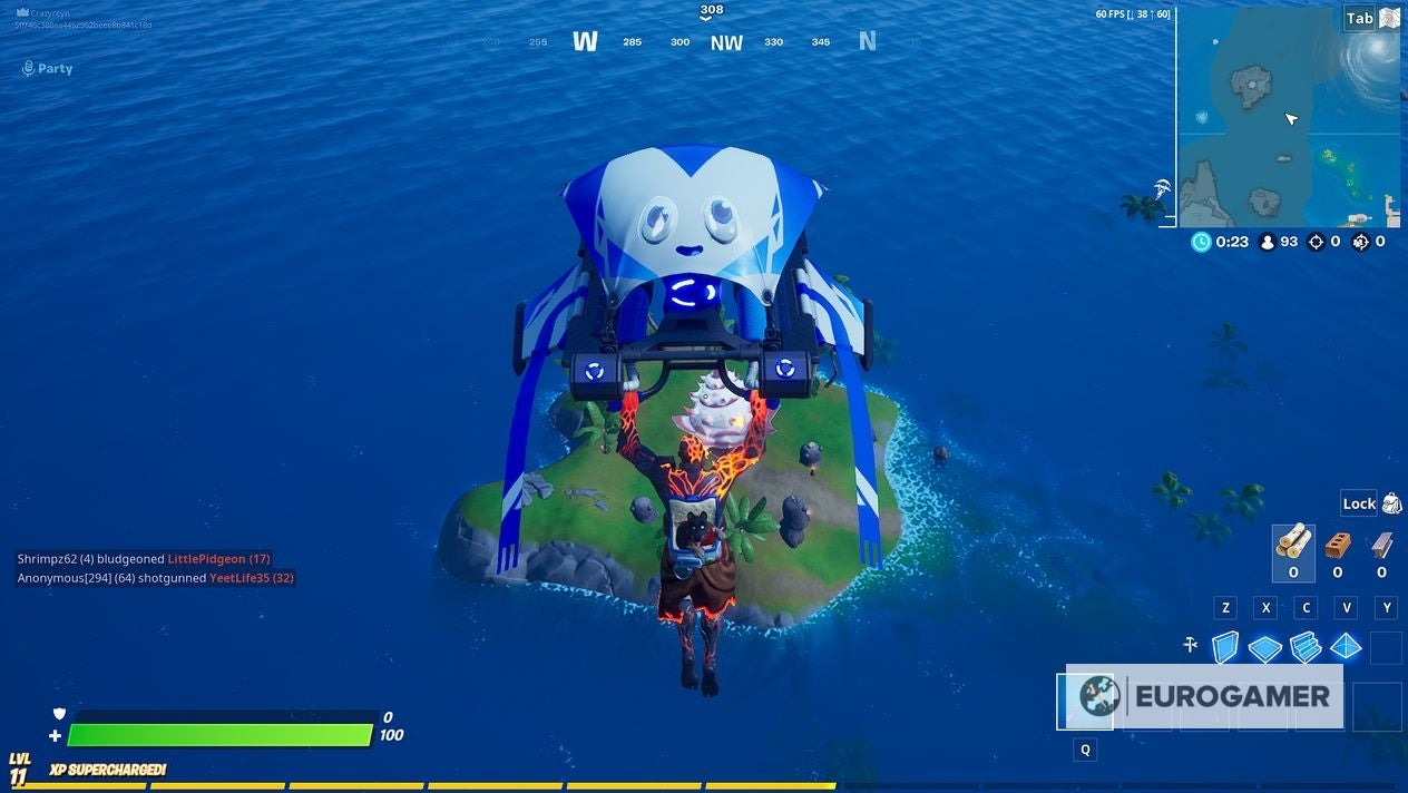 Fortnite Trident at Coral Cove location explained - 60