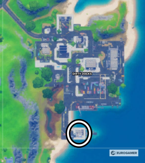 Fortnite   Finding Wolverine s Trophy in Dirty Docks explained - 45