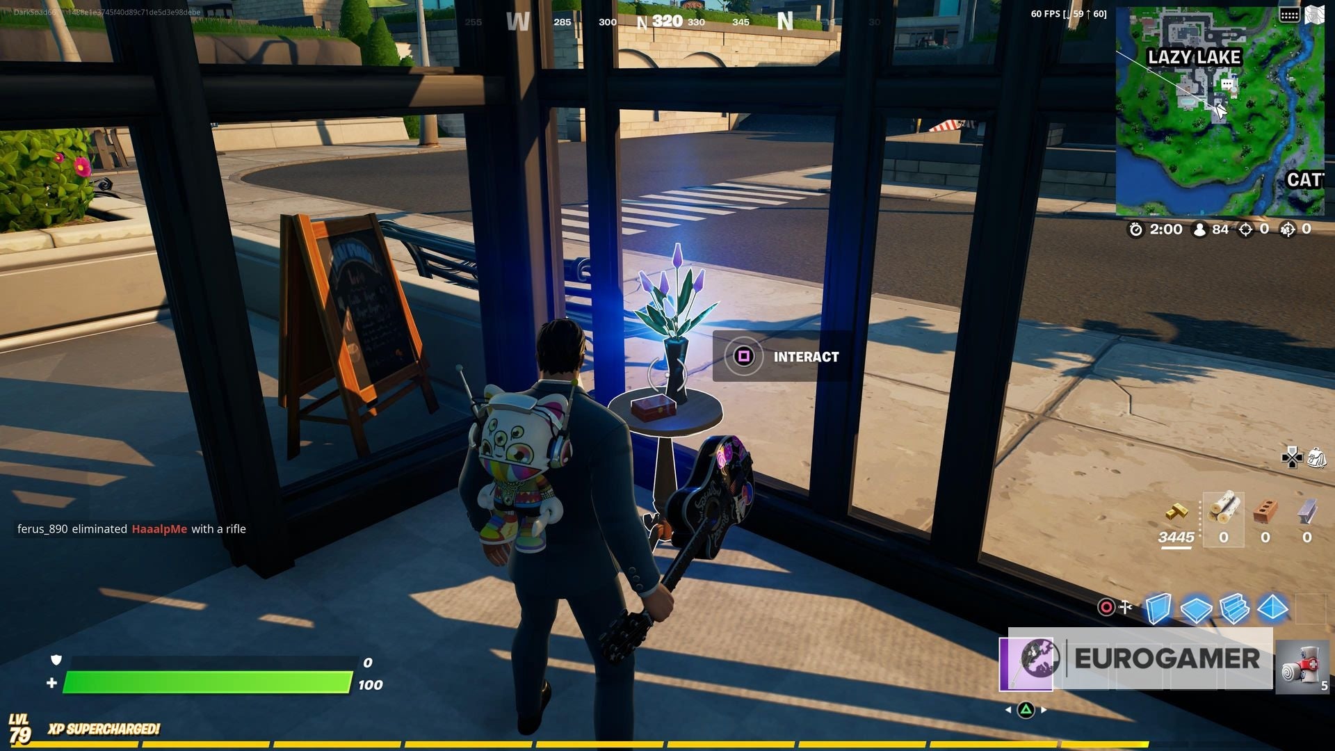 Fortnite  Where to collect a vase of flowers from Lazy Lake explained - 7