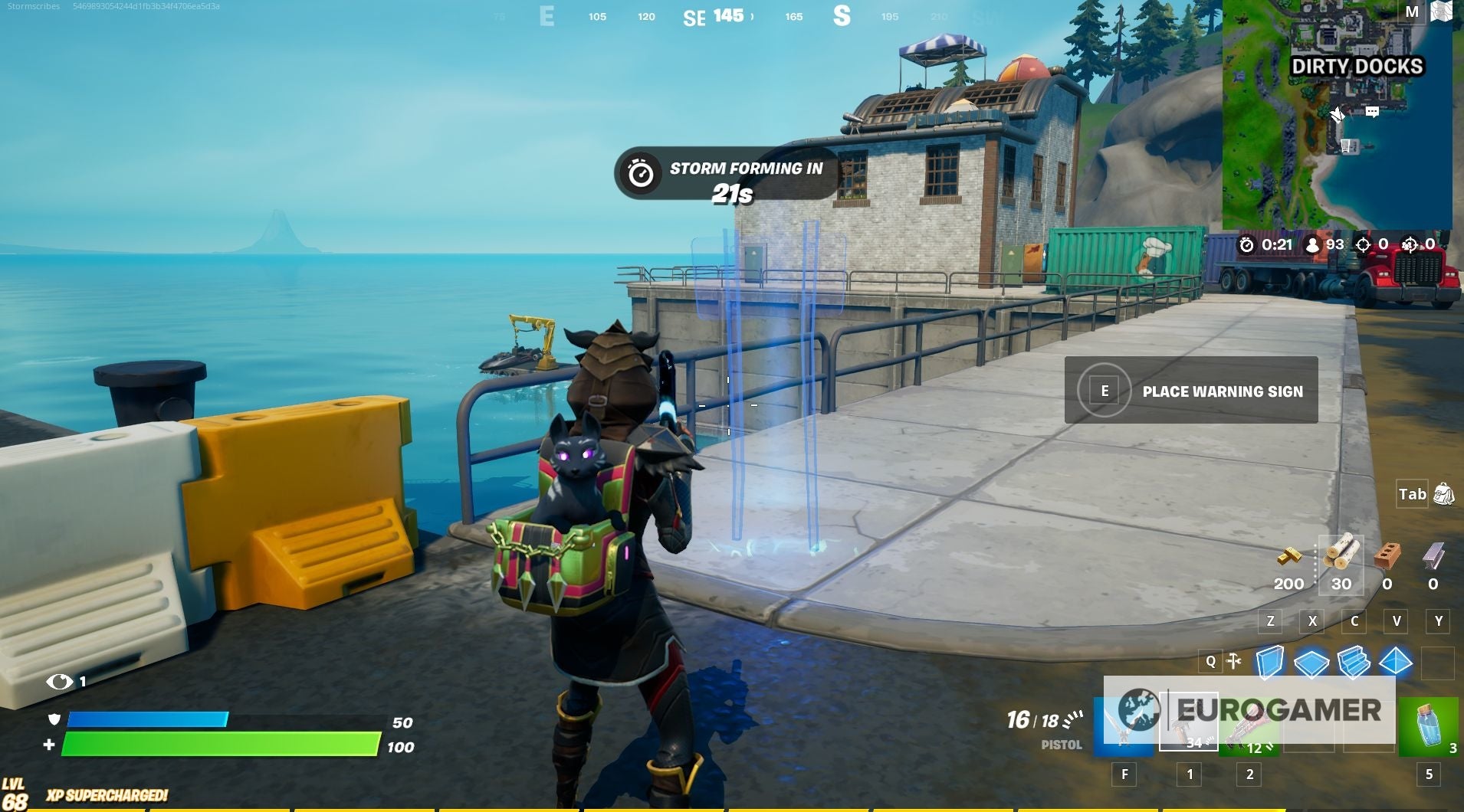 Fortnite   Warning signs locations  Where to place warning signs explained - 2