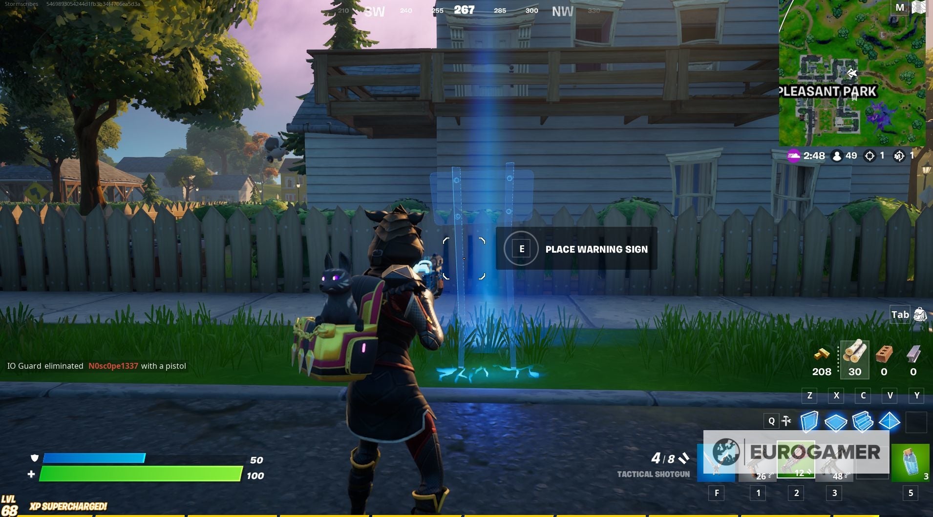 Fortnite   Warning signs locations  Where to place warning signs explained - 41
