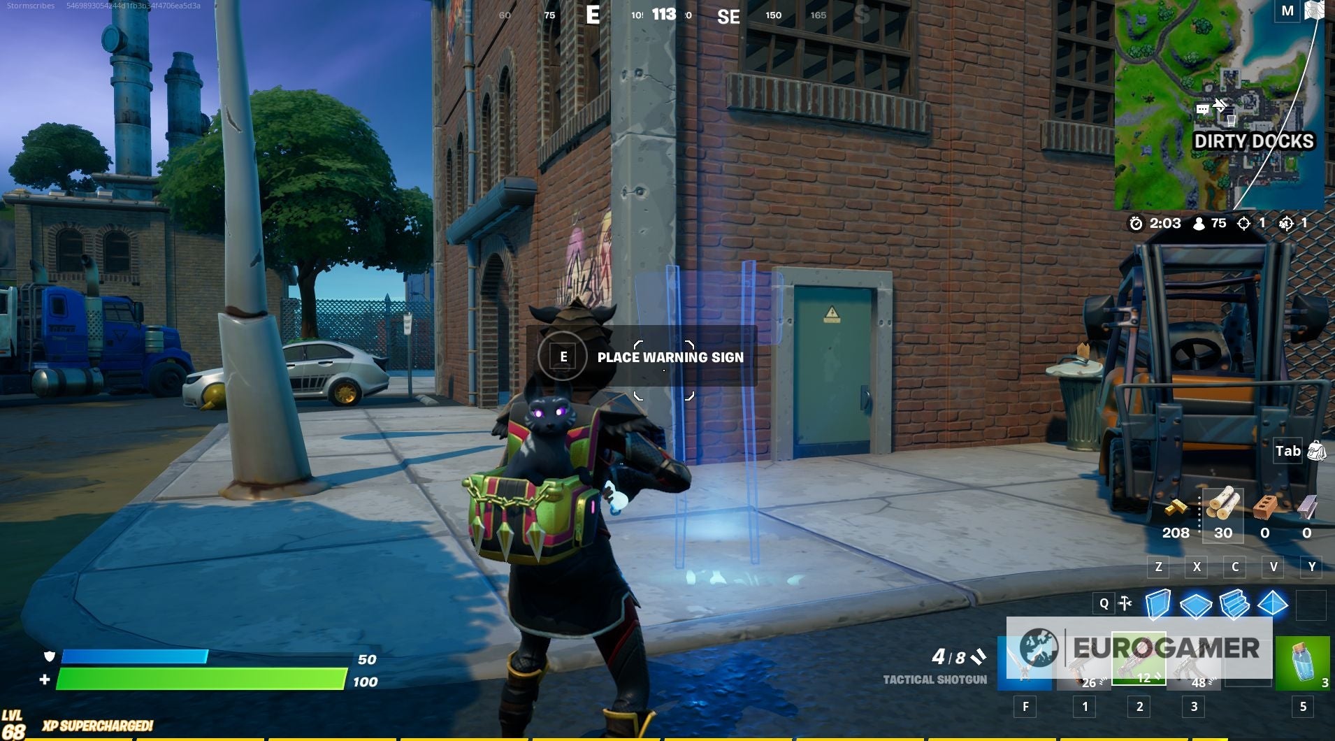 Fortnite   Warning signs locations  Where to place warning signs explained - 61