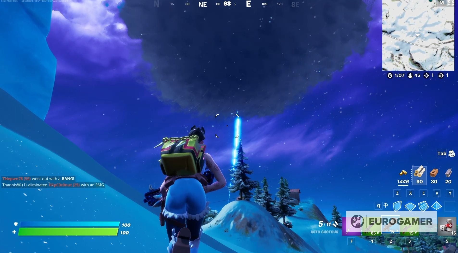 Weather in Fortnite  Tornadoes and Lightning explained - 5