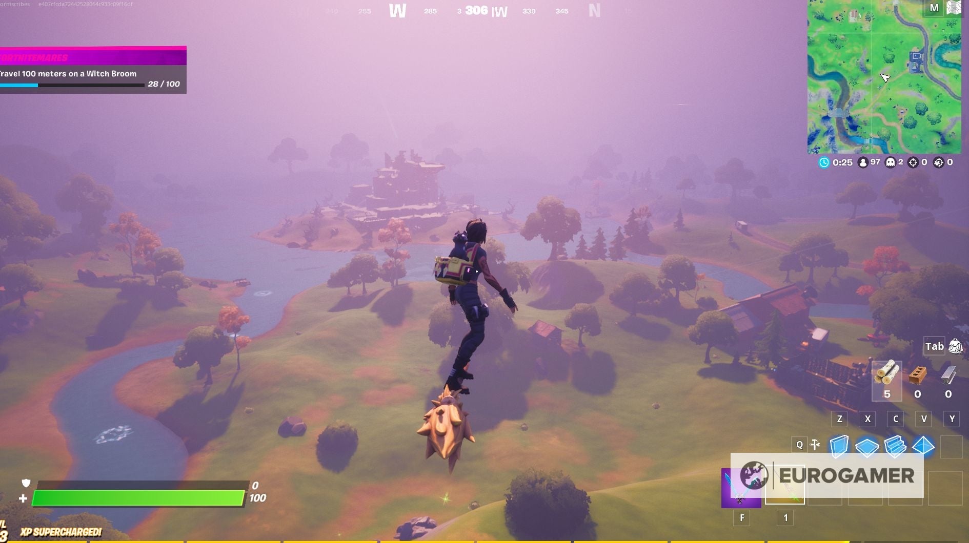 Fortnite Witch broom location  Where to find the Witch s broom and how to fly explained - 70