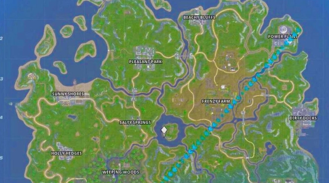 Fortnite's new map leaked online weeks ago but no one believed it was