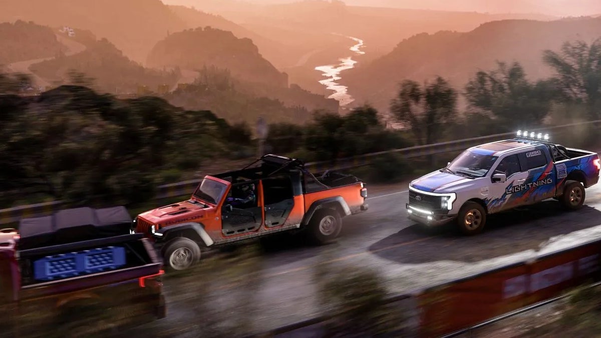 Obrazki dla Ujawniono mapę i trasy nowego dodatku do Forza Horizon 5
