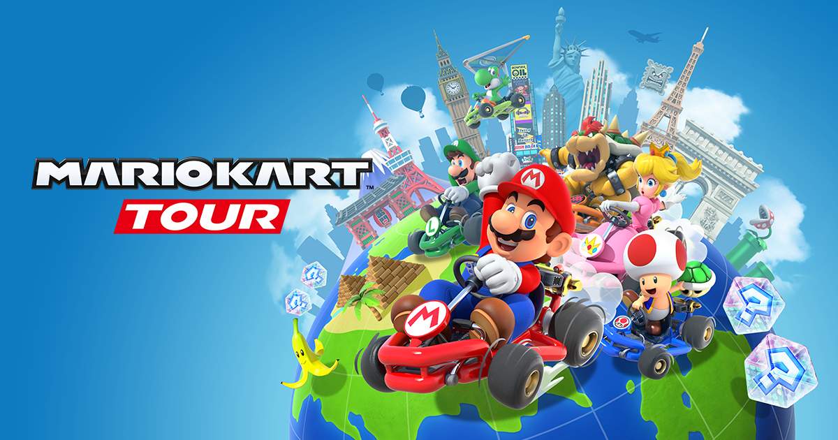 Mario Kart Tour artwork.