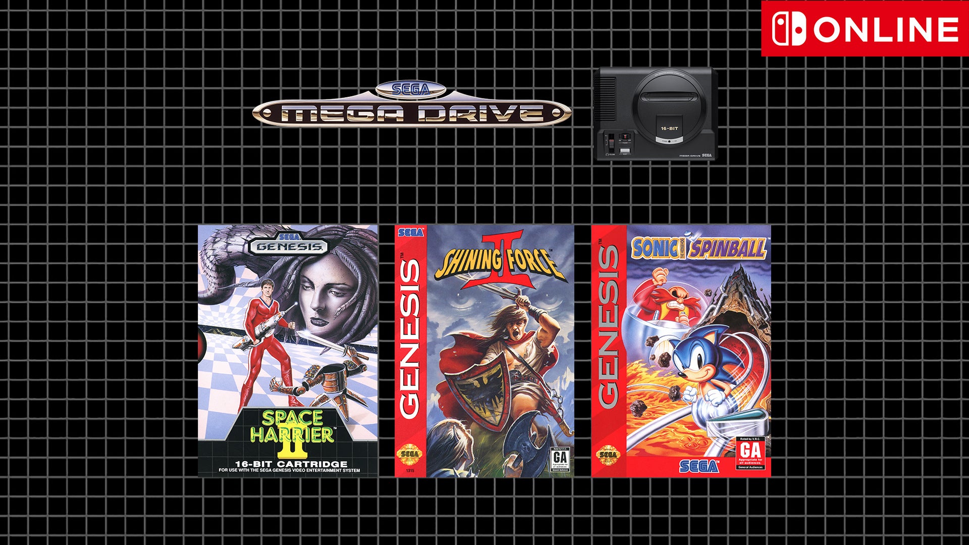 Imagem para Switch recebeu 3 clássicos Mega Drive
