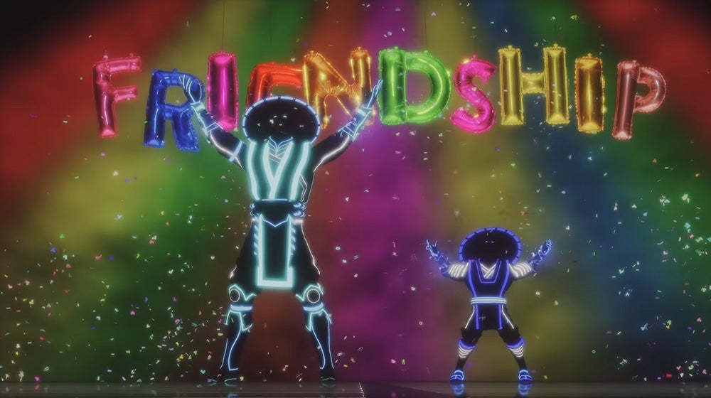 Obrazki dla Przyjaźń, taniec i przytulanie w Mortal Kombat 11 - zwiastun wykończeń Friendship