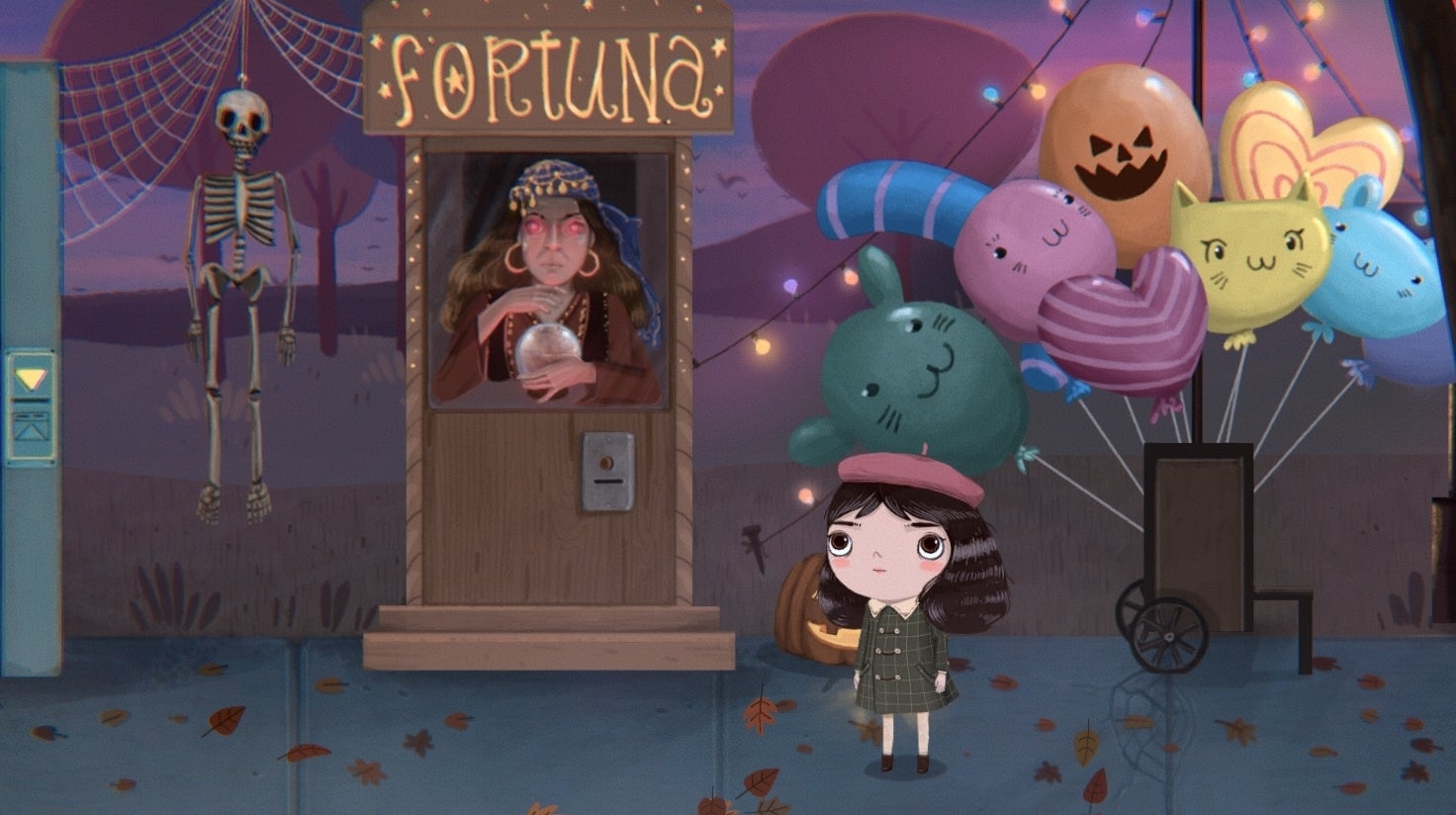 Image for Fran Bow dev's adorably macabre narrative adventure Little Misfortune is out this month