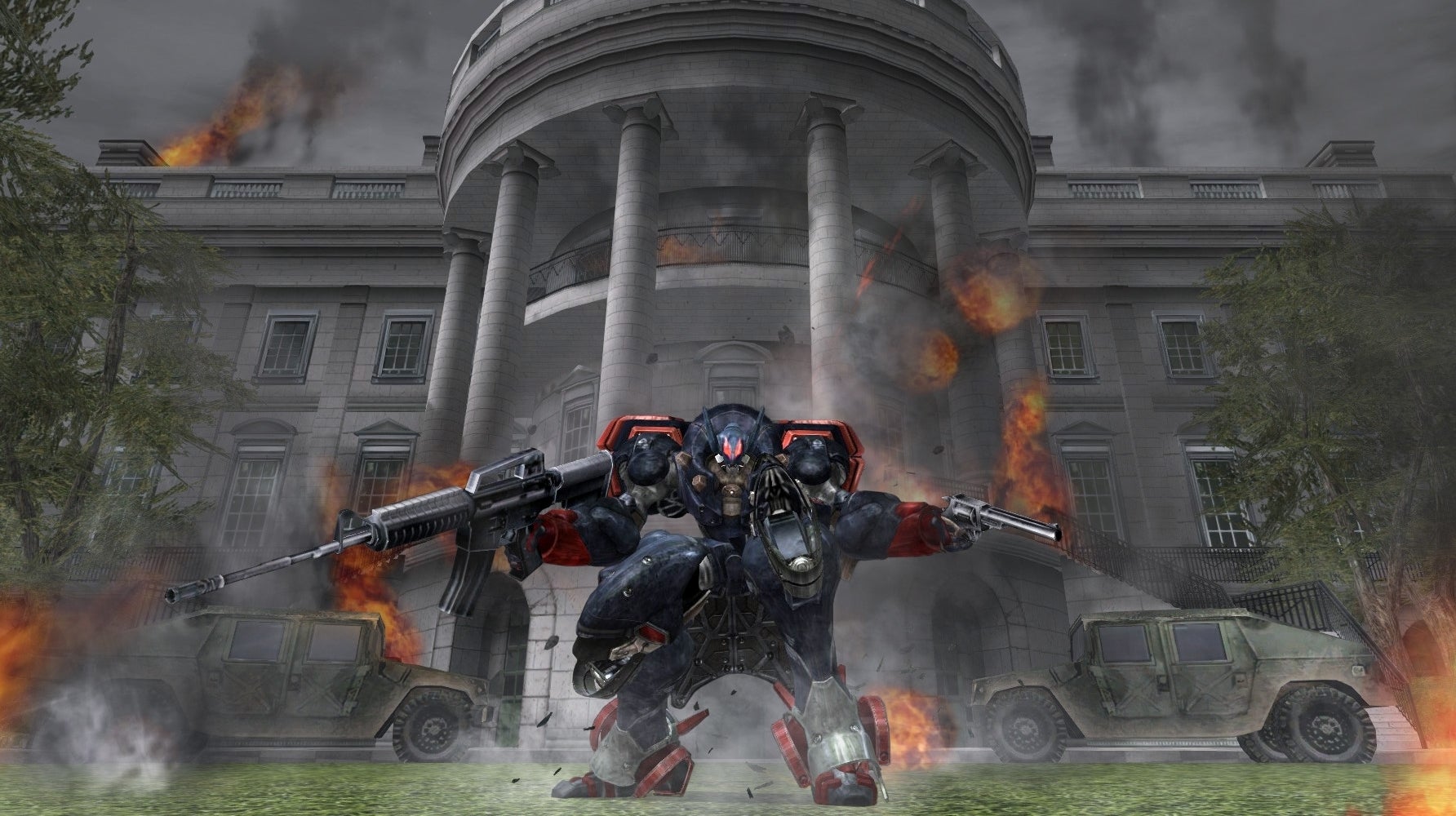 Image for From's remastered US-president-in-a-mech-suit shooter Metal Wolf Chaos out tomorrow