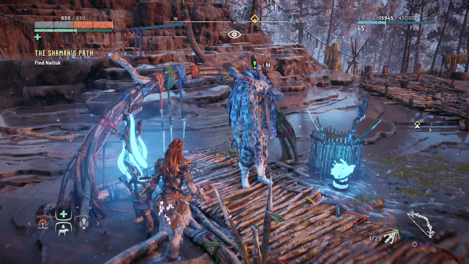Horizon Frozen Wilds   A Secret Shared  How to upgrade your spear  find the Mounting Rail in the Horizon DLC - 35