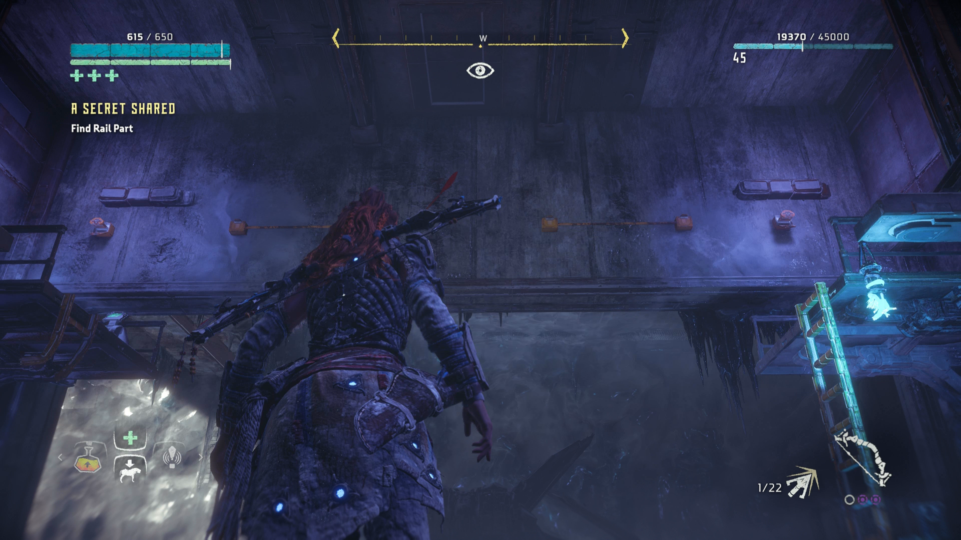 Horizon Frozen Wilds   A Secret Shared  How to upgrade your spear  find the Mounting Rail in the Horizon DLC - 51