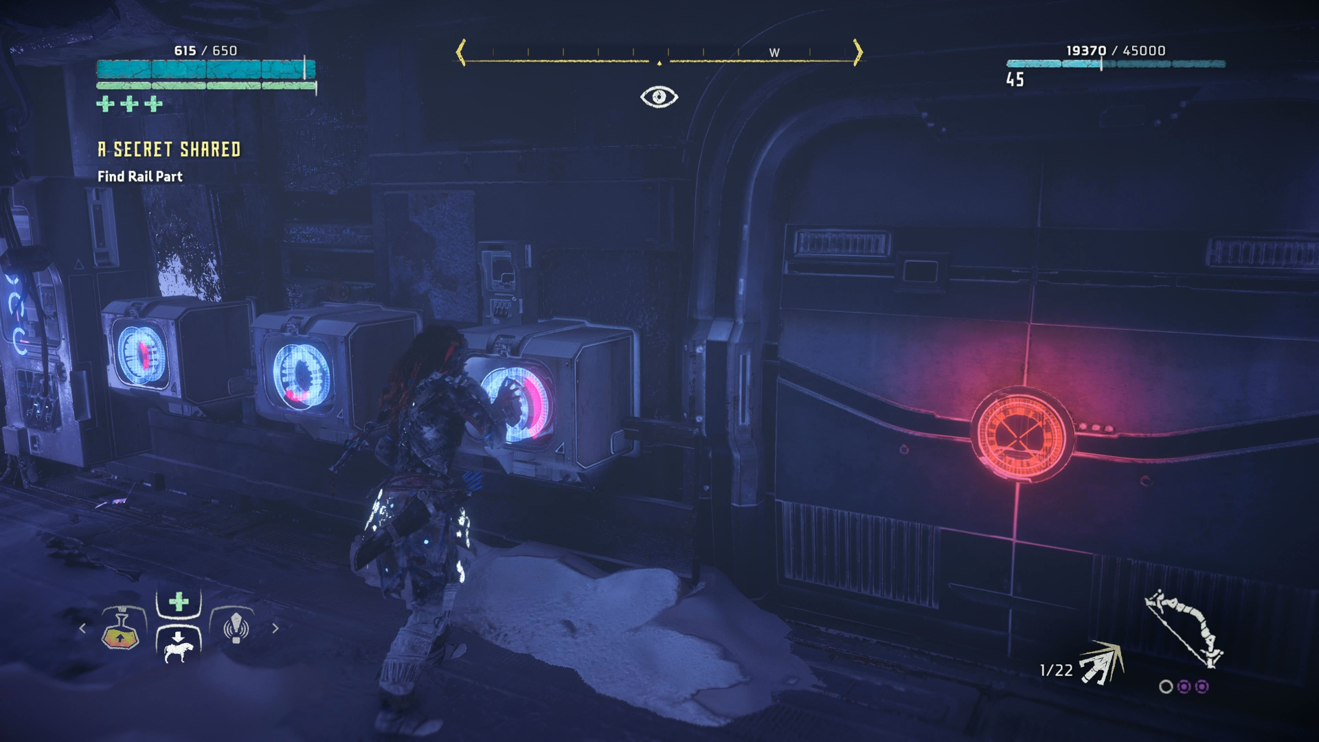 Horizon Frozen Wilds   A Secret Shared  How to upgrade your spear  find the Mounting Rail in the Horizon DLC - 93