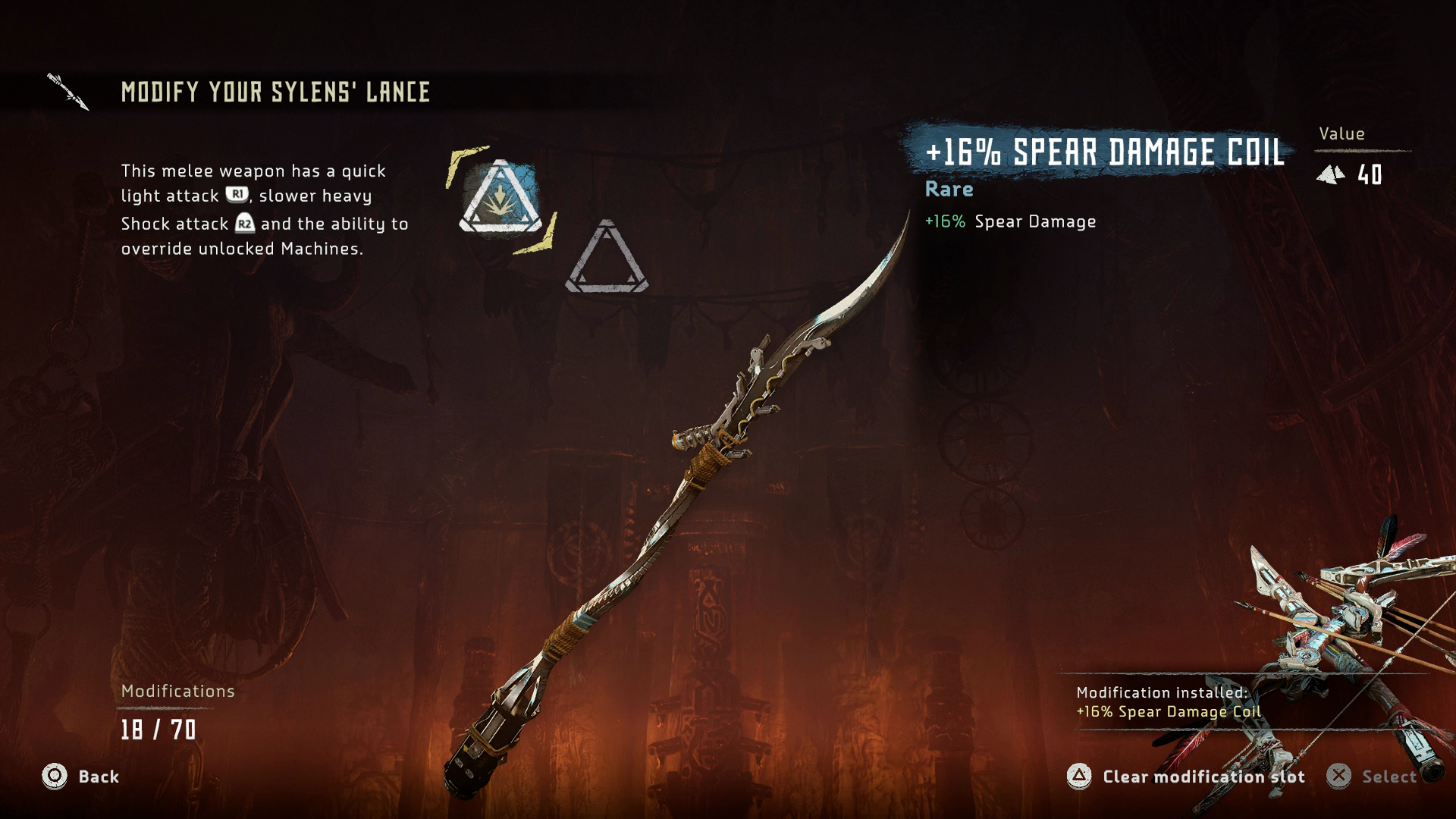Horizon Frozen Wilds   A Secret Shared  How to upgrade your spear  find the Mounting Rail in the Horizon DLC - 17
