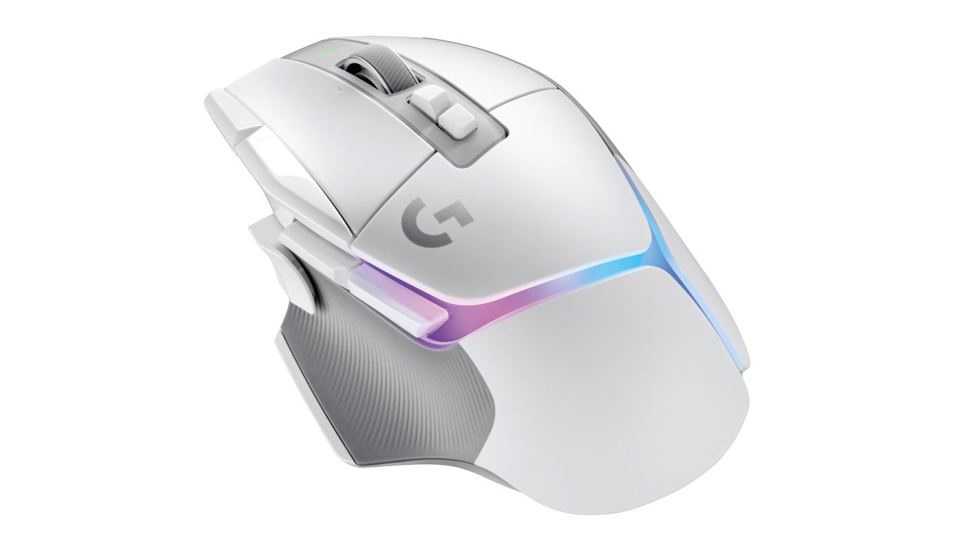 a logitech g502x gaming mouse, one of the most popular options in this category