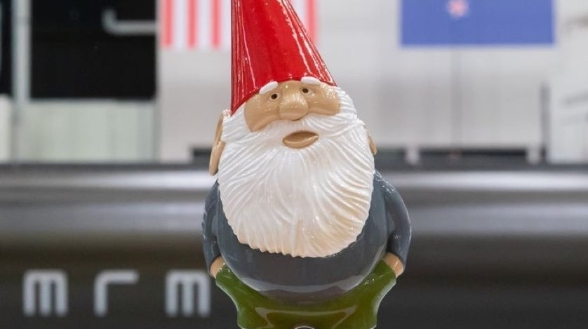 Image for Gabe Newell's gnome is blasting into space for charity early Friday morning in the UK