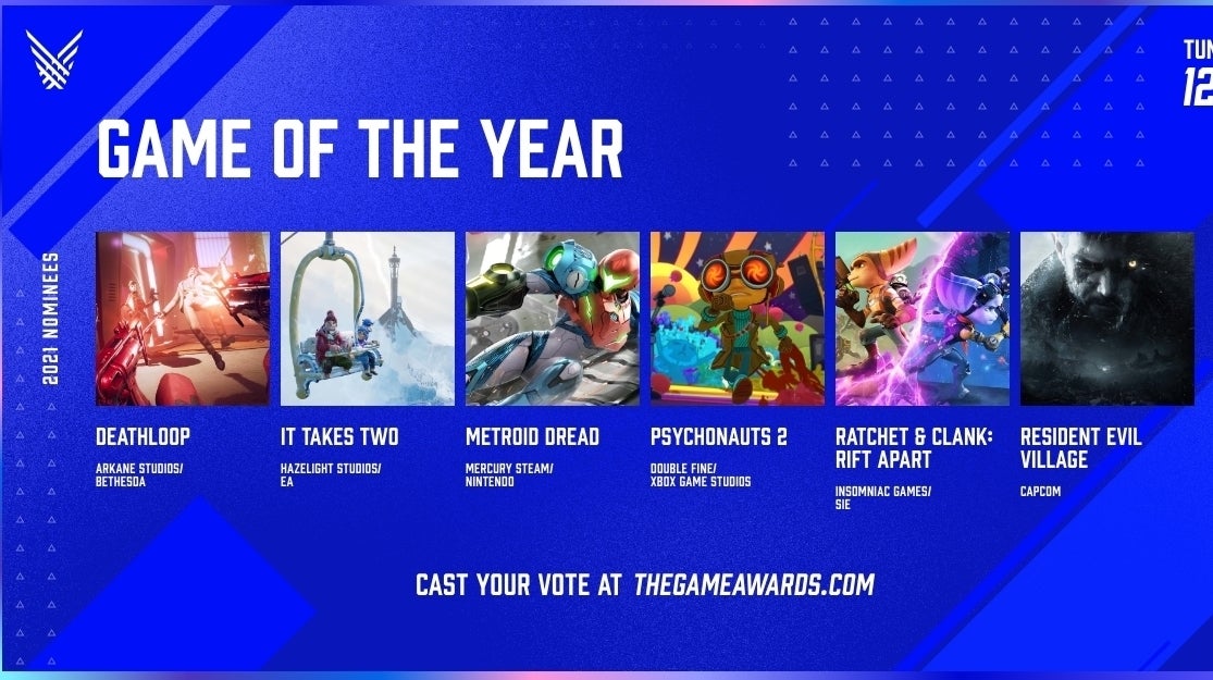 Imagem para Aqui estão os nomeados para GOTY 2021 nos Game Awards