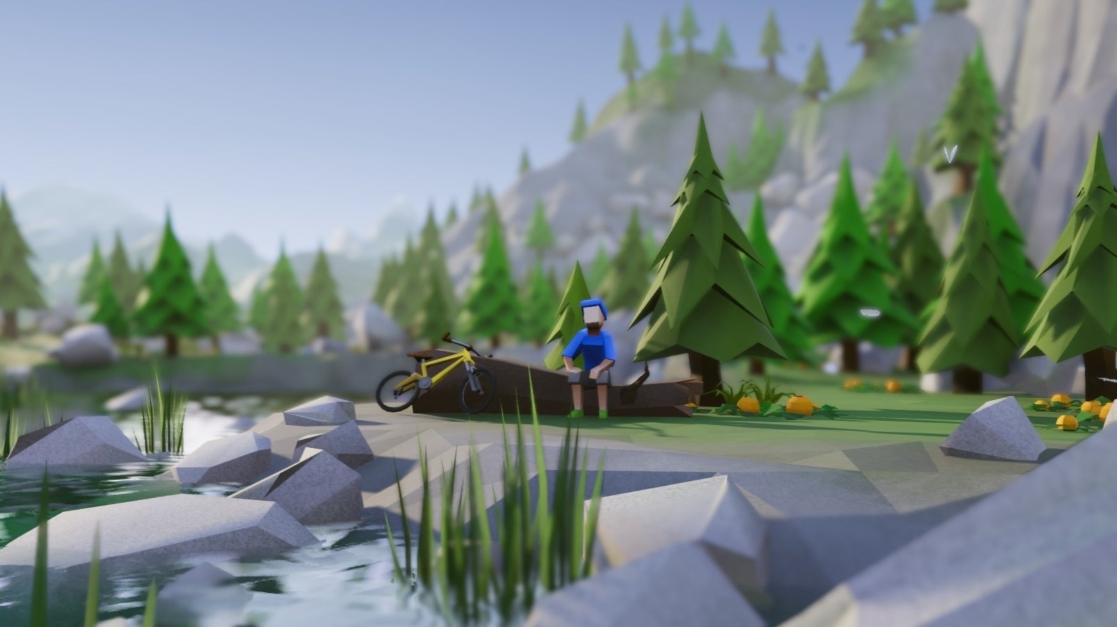 Image for Games of the Year 2019: Lonely Mountains: Downhill is a magic game of pure sensation
