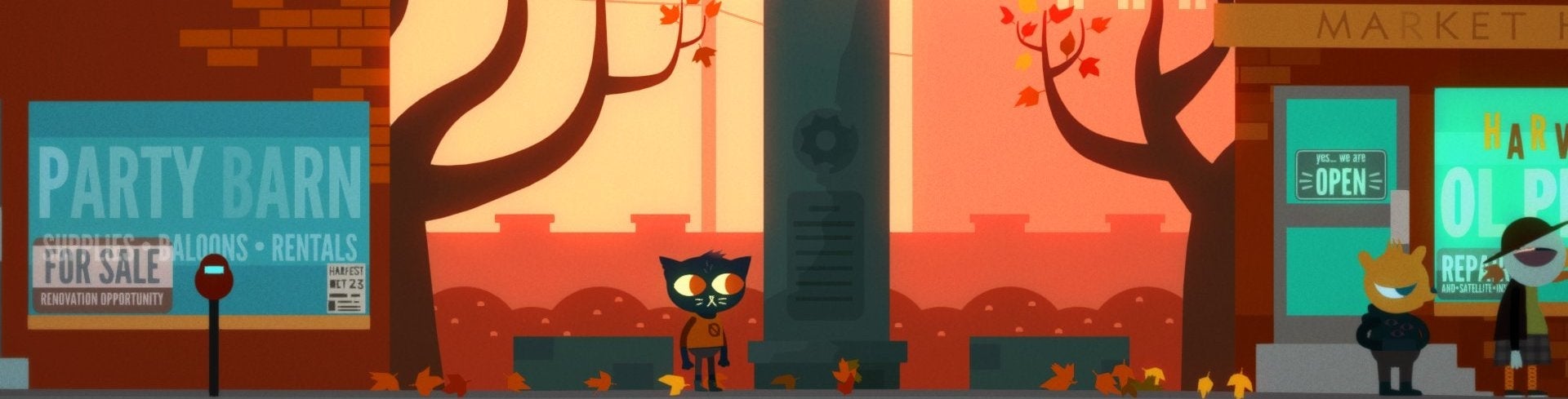 Image for Night in the Woods is like Gone Home, in third-person, with talking animals