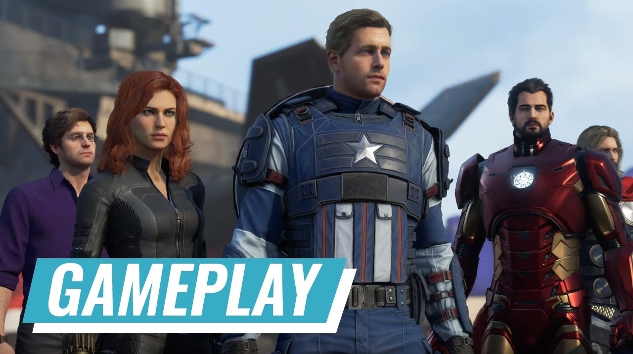 Bilder zu gamescom 2019: Erster Gameplay-Trailer zu Marvel's Avengers zeigt Captain America, Iron Man, Hulk, Black Widow und Thor mit kinoreifen Moves im Einsatz