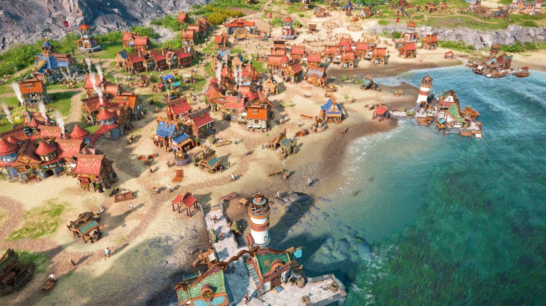 Bilder zu gamescom 2019: Ubisoft lässt 2020 die Siedler auf eine mittelalterliche Fantasiewelt los und zeigt schon mal ein paar neue Features