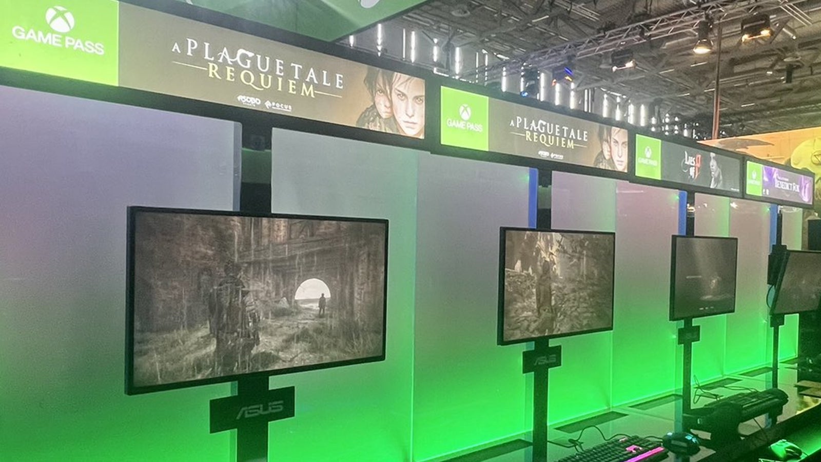 Xbox Gamescom booth.