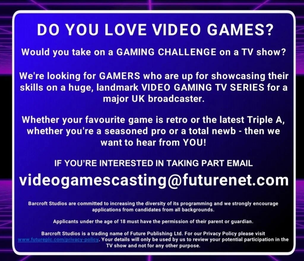 Looks like the rebooted GamesMaster is seeking contestants - 11