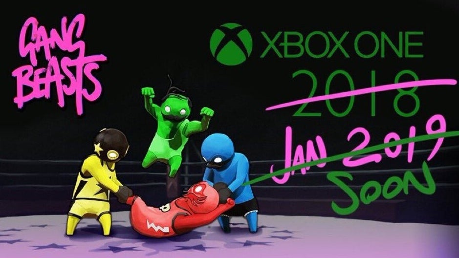Gang Beasts Xbox One se de |