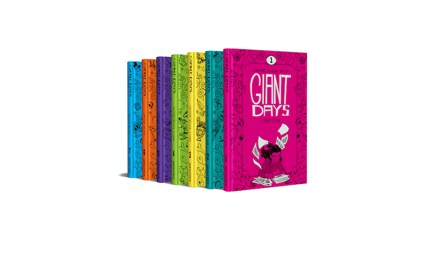 Giant Days library edition covers