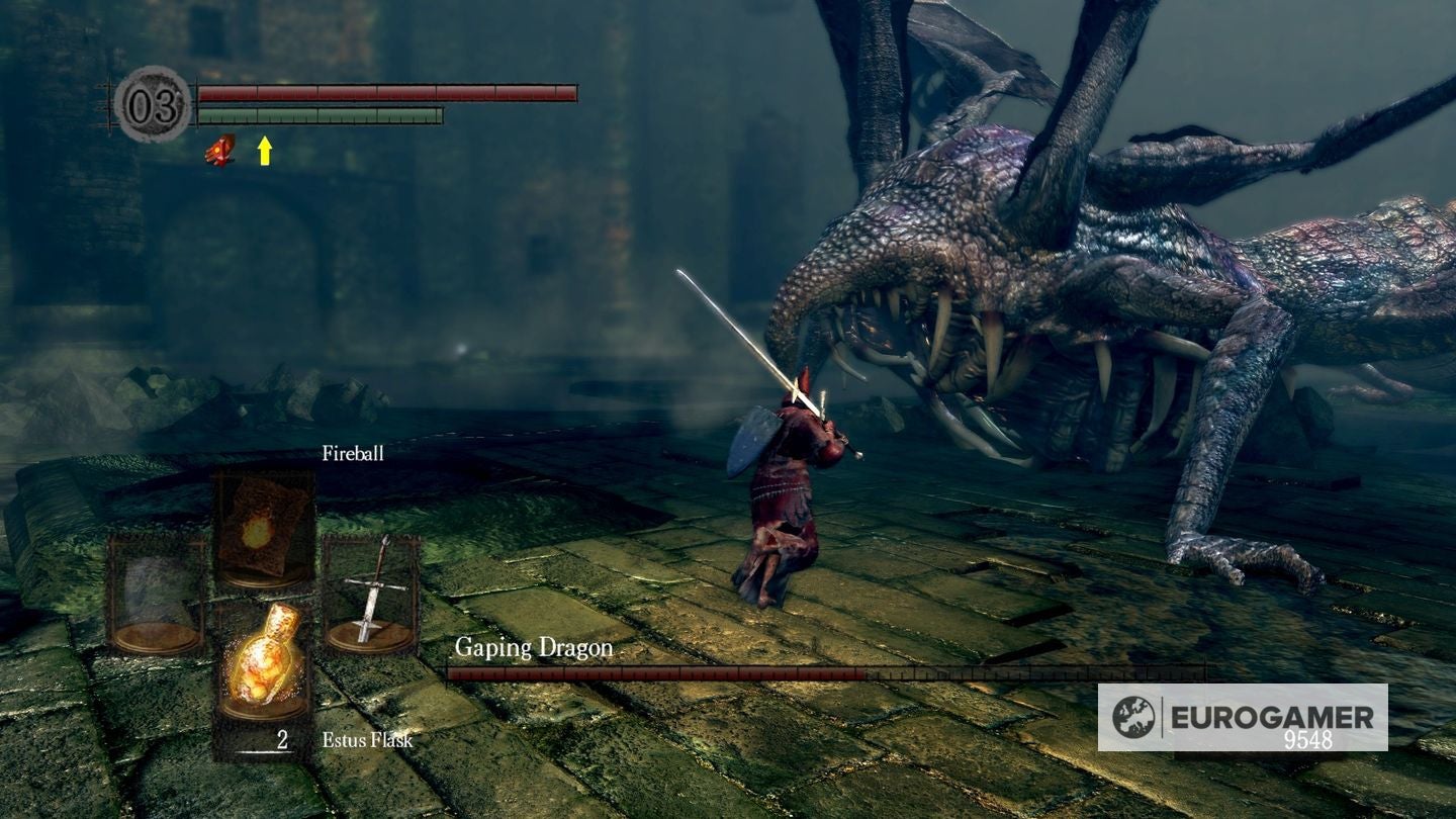 Dark Souls - Gaping Dragon strategy | Eurogamer.net