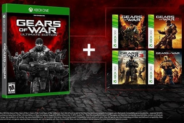 Image for Gears of War: Ultimate Edition comes with all the Gears games