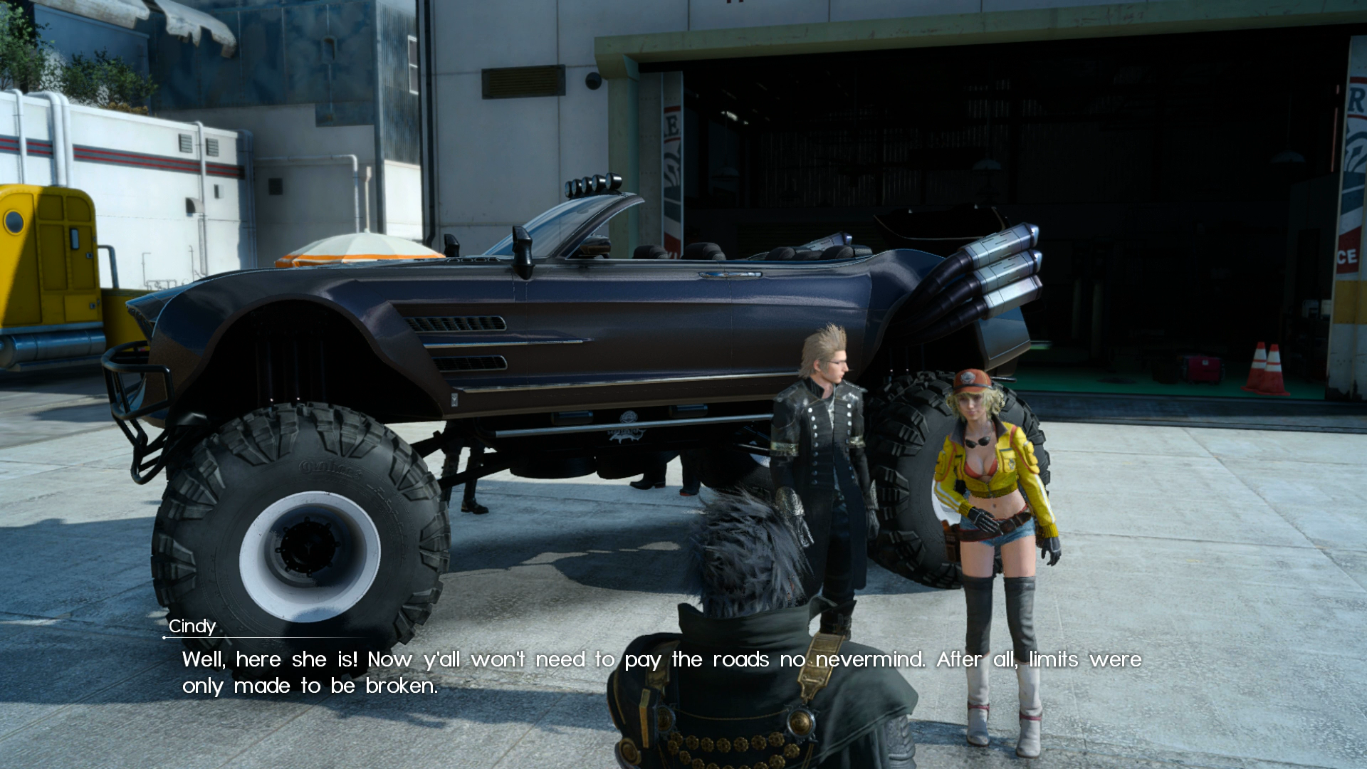 Final Fantasy 15 Type D off road car   How to get the monster truck upgrade in update 1 12 - 93