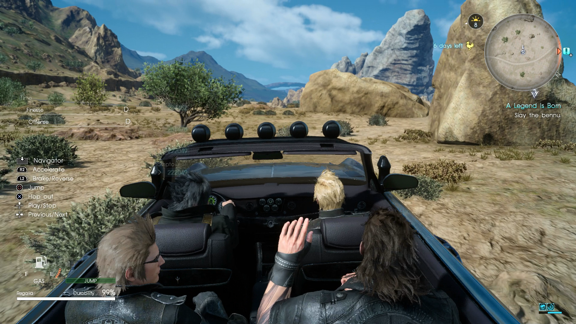 Final Fantasy 15 Type D off road car   How to get the monster truck upgrade in update 1 12 - 84