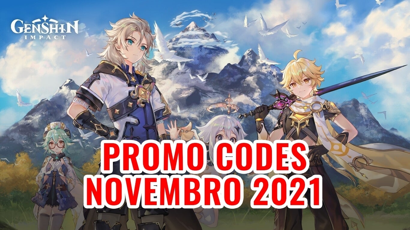 Imagem para Genshin Impact - Promo Codes Novembro 2021 - Obtém itens e recompensas grátis