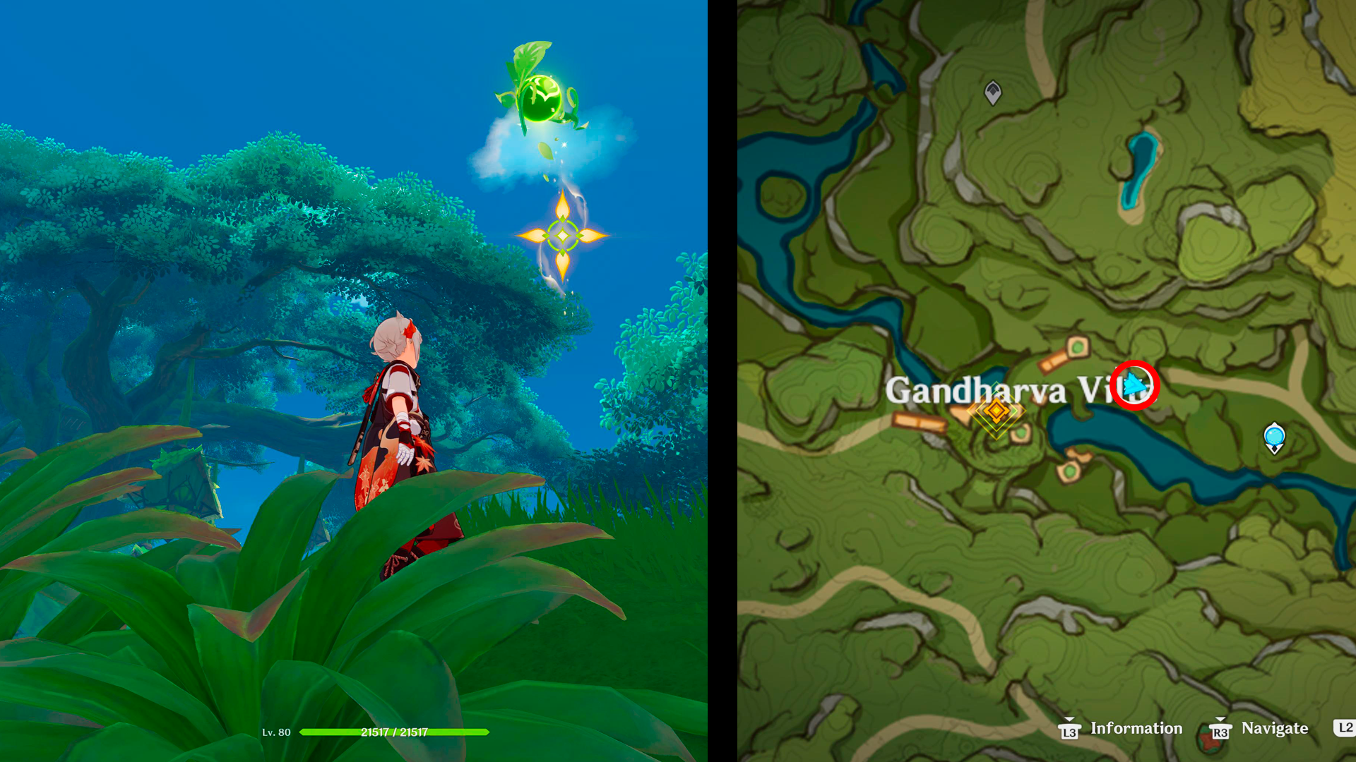 Genshin Impact Dendroculus locations - 82