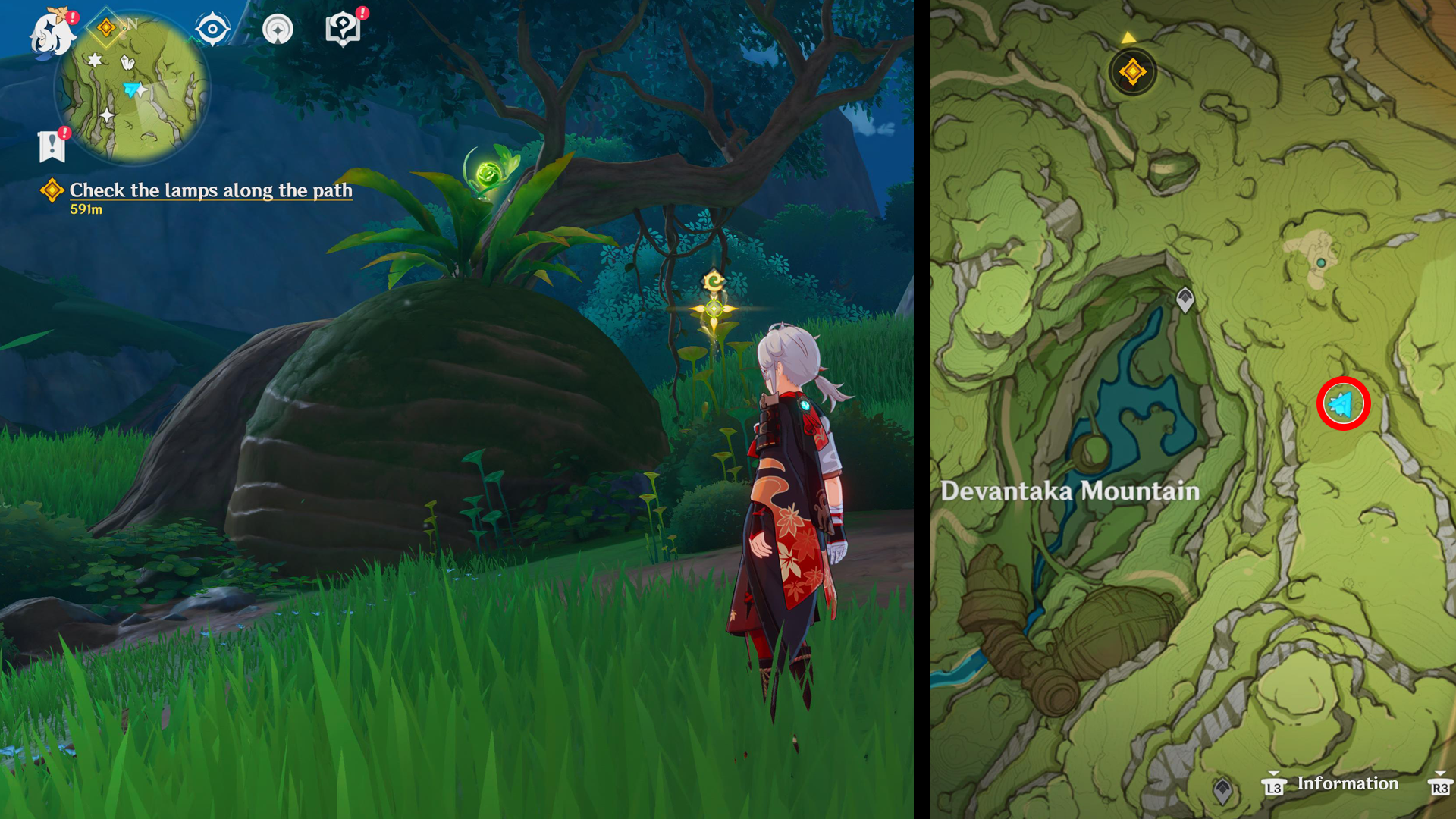 Genshin Impact Dendroculus locations - 25