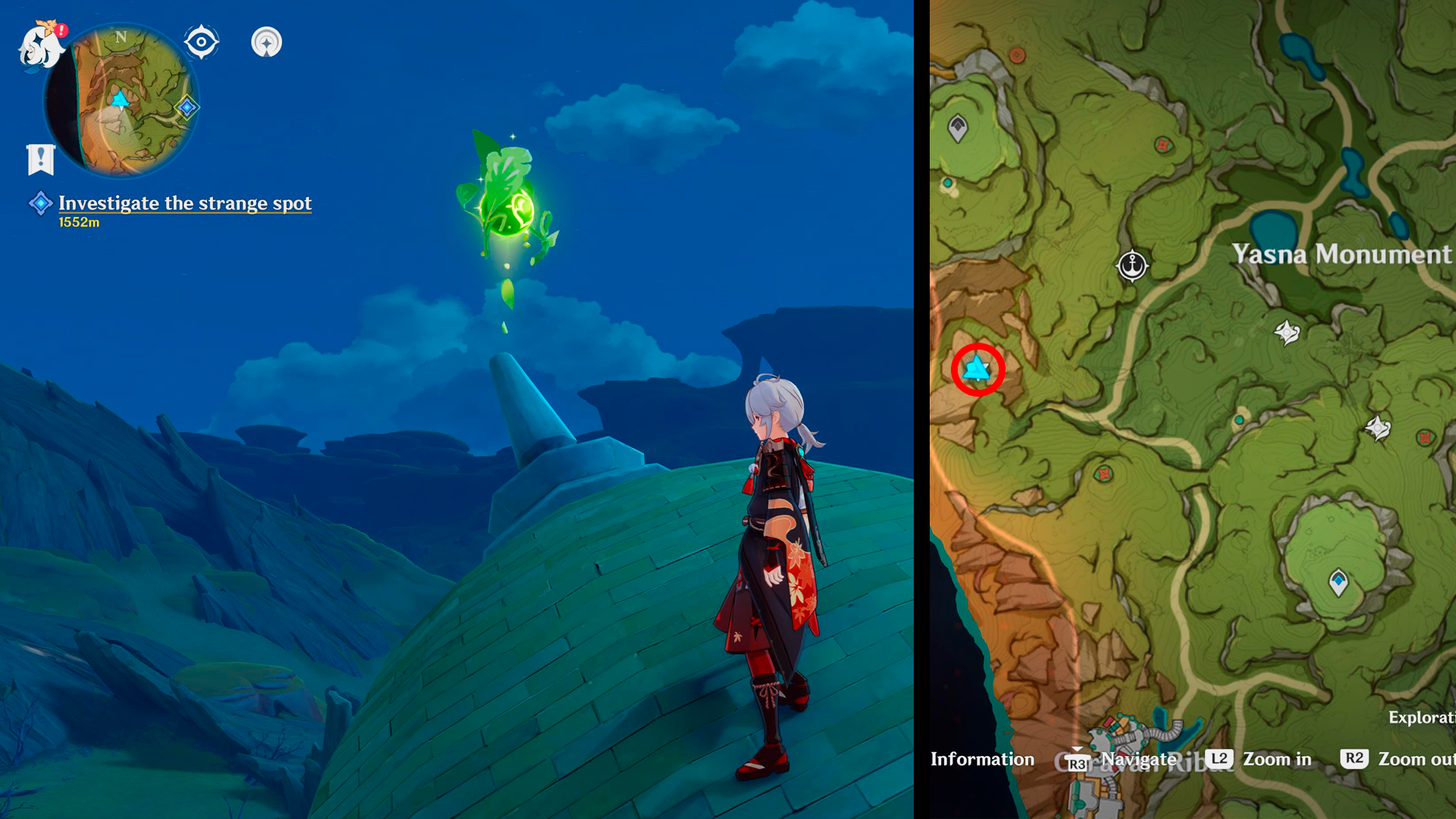 Genshin Impact Dendroculus locations - 89
