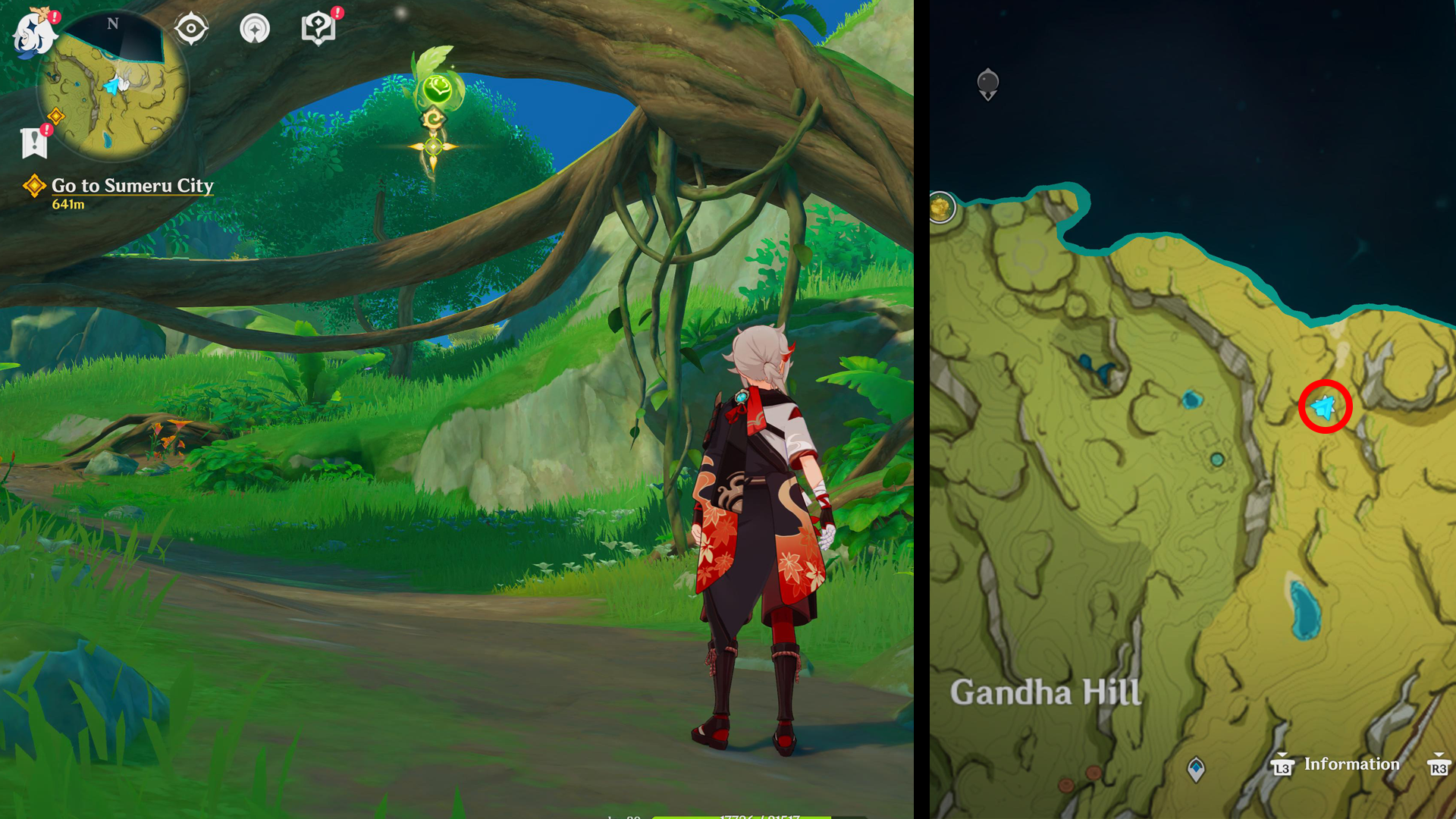Genshin Impact Dendroculus locations - 96