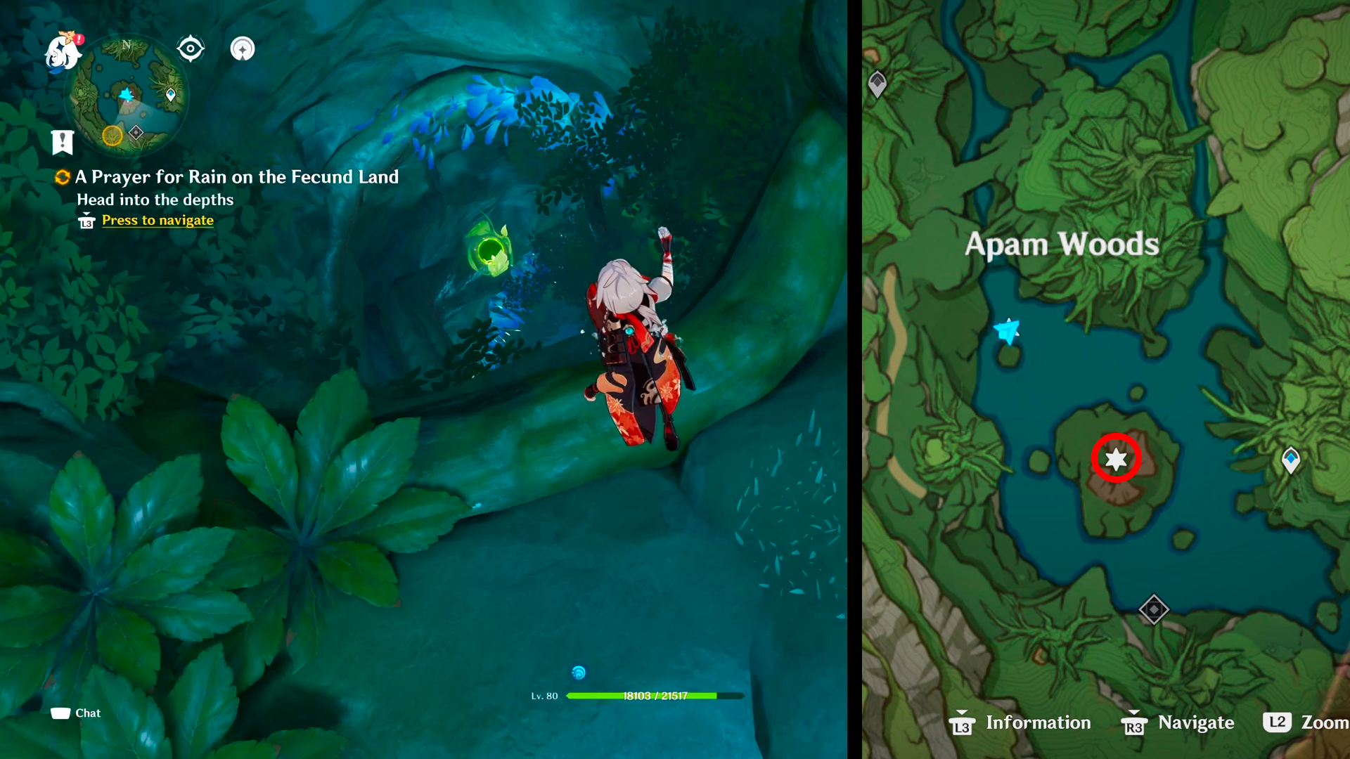 Genshin Impact Dendroculus locations - 32