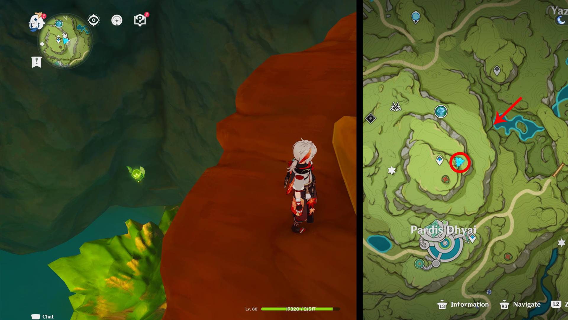 Genshin Impact Dendroculus locations - 21