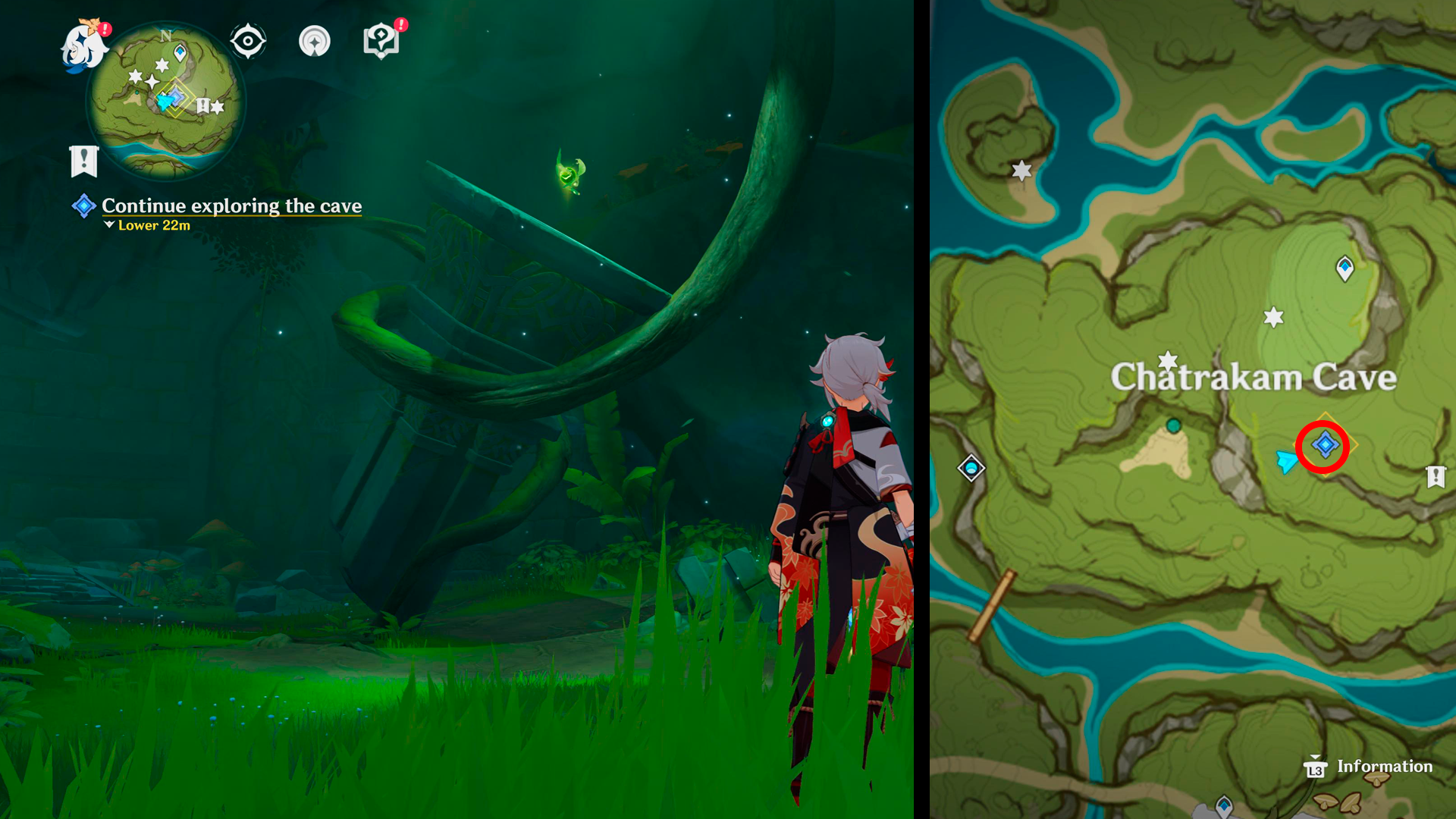 Genshin Impact Dendroculus locations - 96