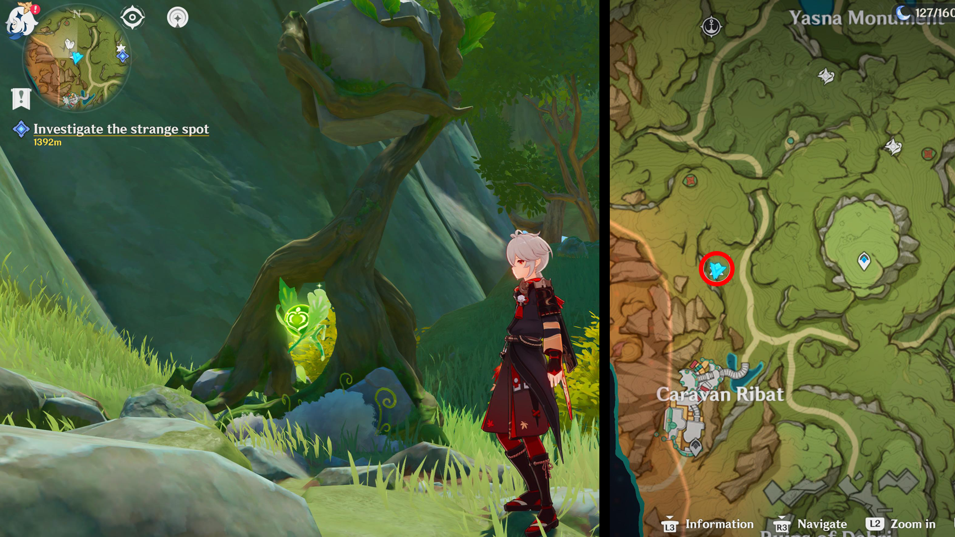 Genshin Impact Dendroculus locations - 96