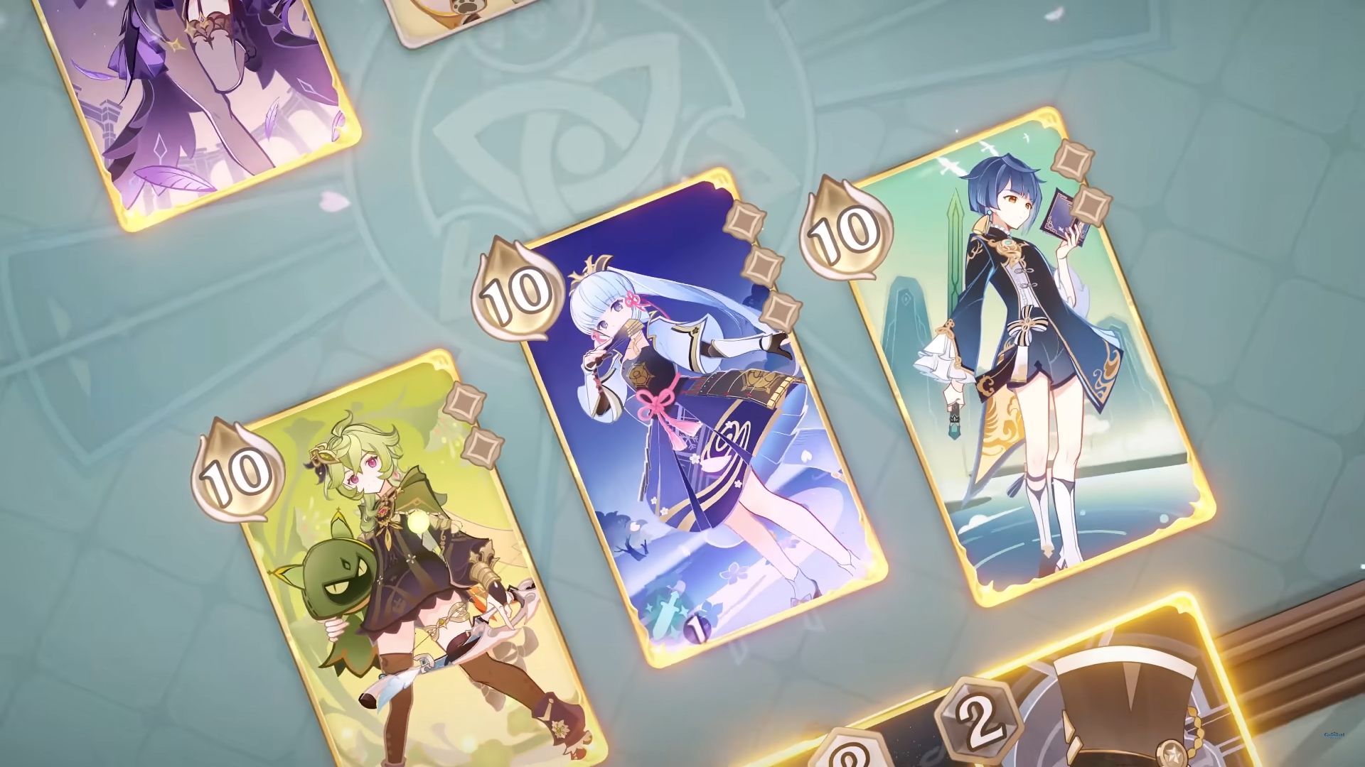 Image for Genshin Impact TCG Genius Invokation every card listed, Adventure Challenge NPCs and how to get more cards