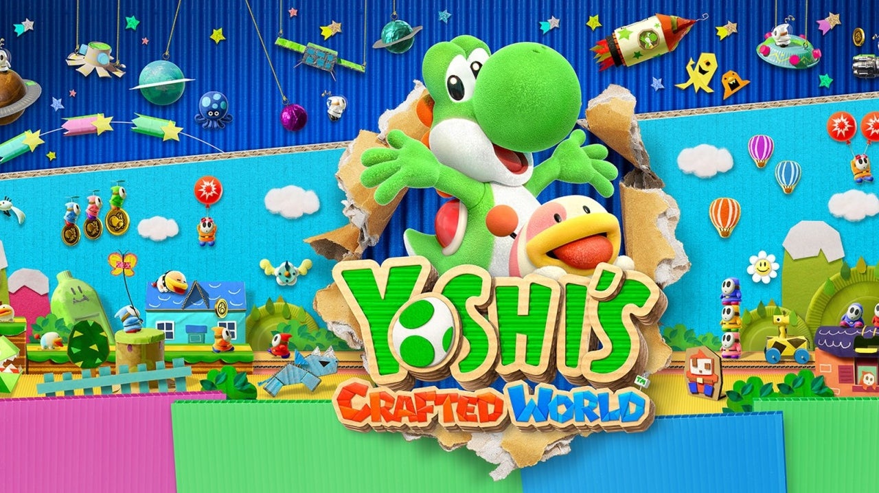 Image for Get Yoshi's Crafted World plus egg cartridge case for £40