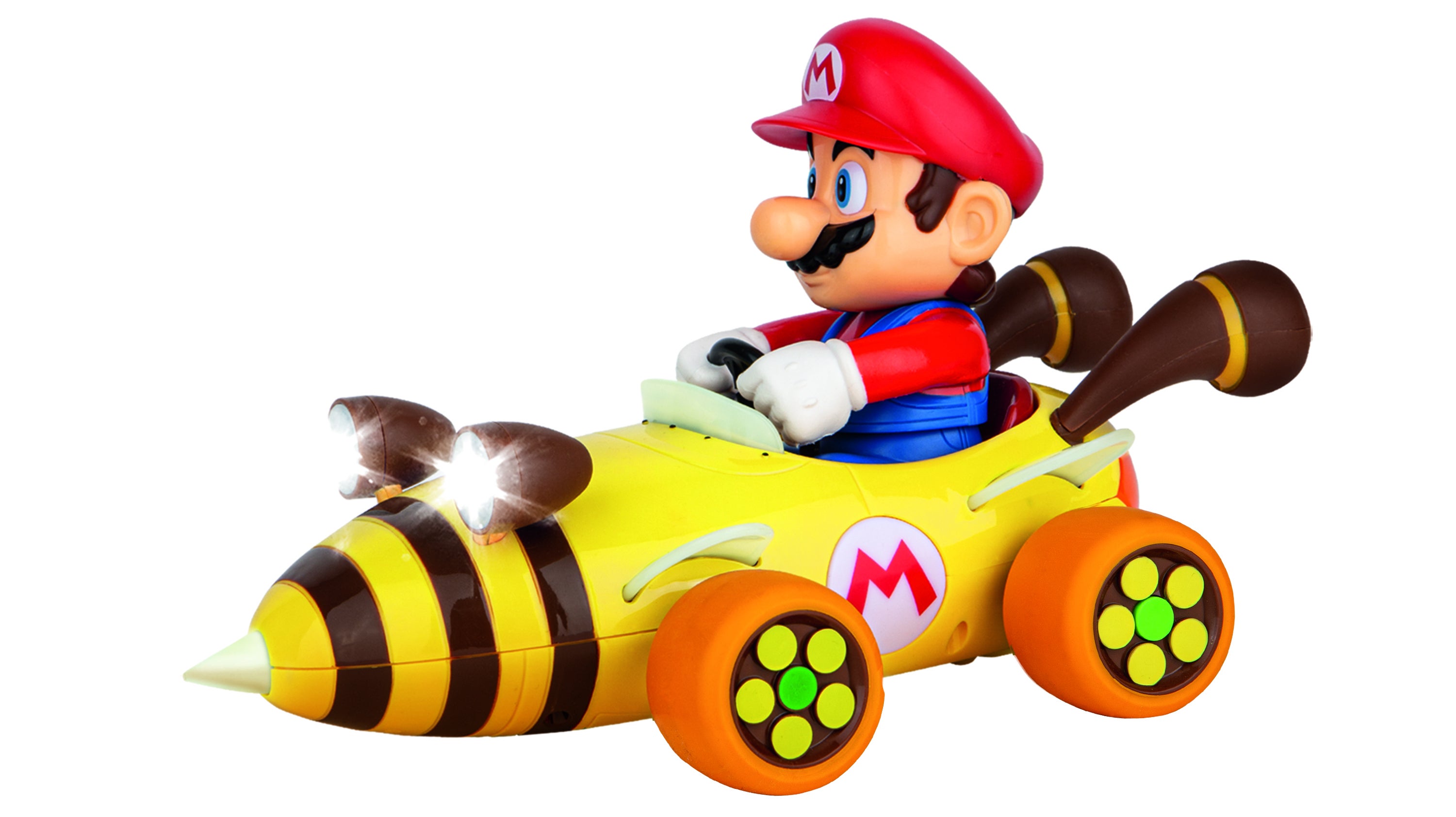 Bilder zu Gewinnt einen von zehn Carrera RC Mario Kart Bumble V mit Mario oder Yoshi