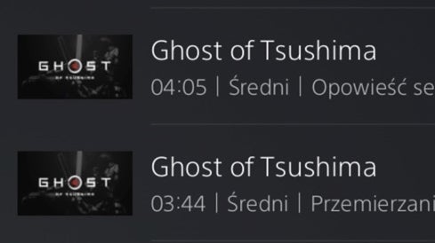 Obrazki dla Ghost of Tsushima: Wyspa Iki i Director's Cut - jak przenieść zapisy z PS4 i PS5