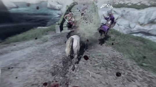 Obrazki dla Ghost of Tsushima: Wyspa Iki - szarża konna, taranowanie wrogów
