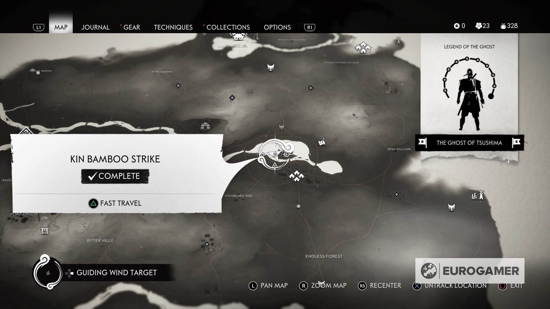 Ghost Of Tsushima Bamboo Strike locations and rewards explained - 39