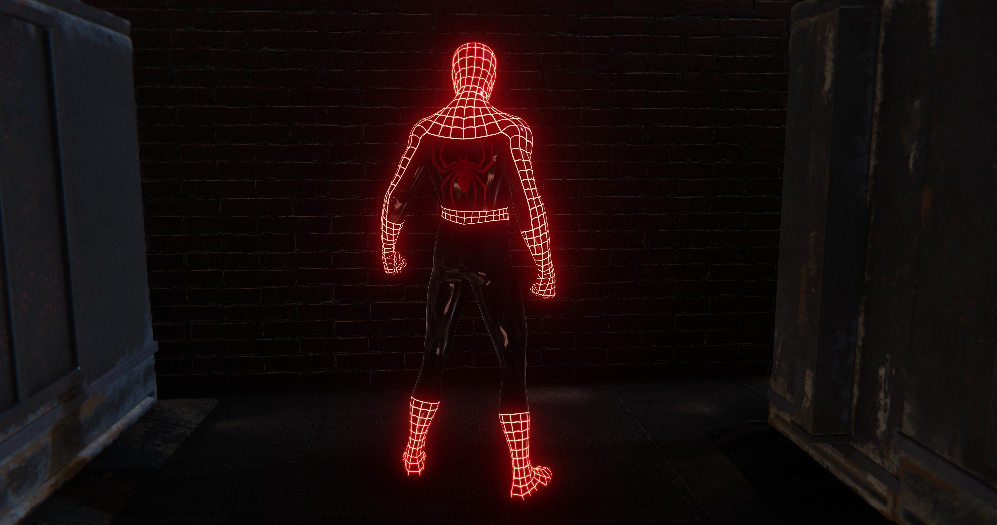 Mod de traje que brilla en la oscuridad para Spider-Man PC